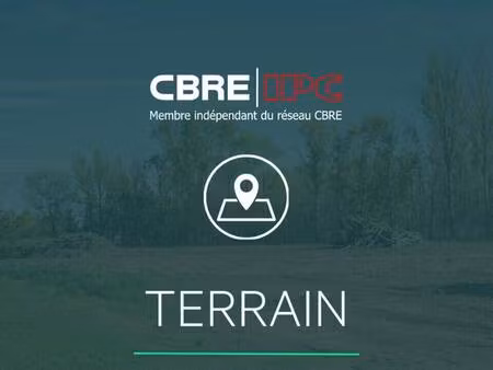 terrain constructible à louer