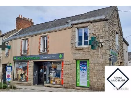 immeuble 300 m² montauban-de-bretagne