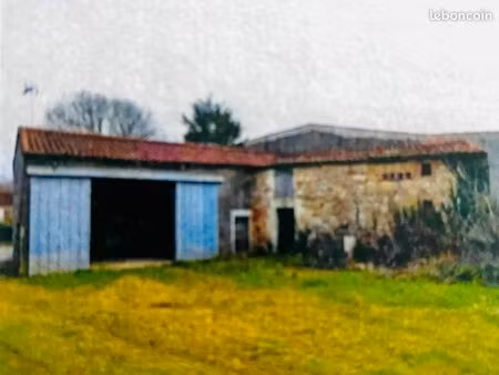 ancienne maison et terrain de 2438m2