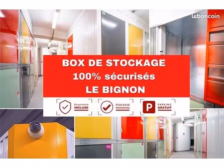 box à louer / garde meuble à le bignon - nantes sud