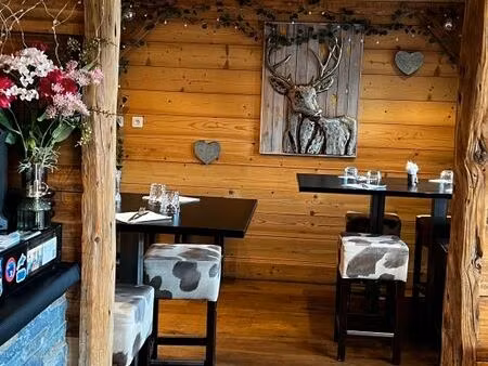 fond de commerce restaurant station village