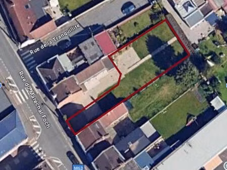 particulier vend terrain constructible de 450 m² à santes