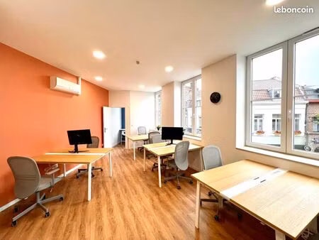 bureau privé & coworking à tourcoing centre - proche métro