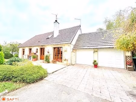 à vendre – pavillon individuel à oisy  secteur résidentiel et calme absolu sur une parcell