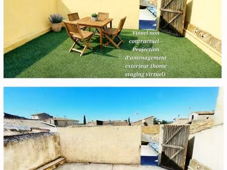 opportunité rare à entre-vignes (34400 saint-christol) : immeuble mixte habitation avec un