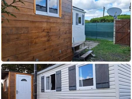 terrain 141m2 avec mobilhome