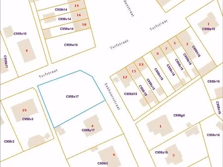 mooi perceel voor open bebouwing