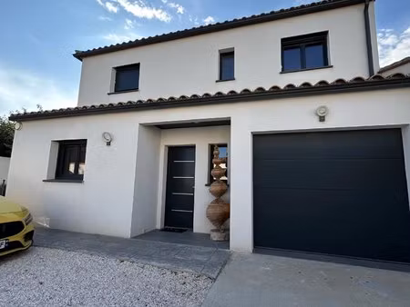 villa 3 faces avec double garage