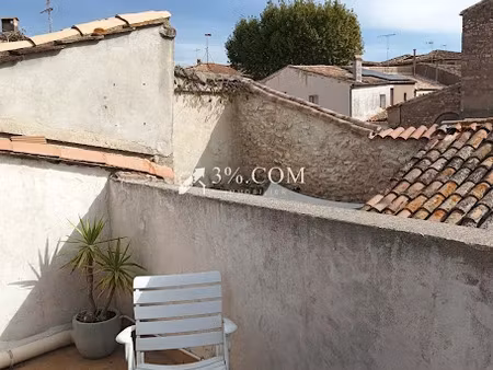 vente maison 5 pièces 60 m² à florensac (34510)  166 000 €