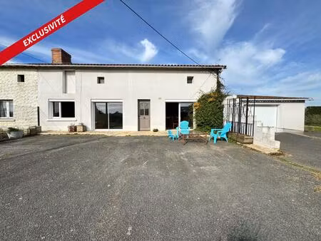 longère 3 chambres  combles aménageables  jardin  garage