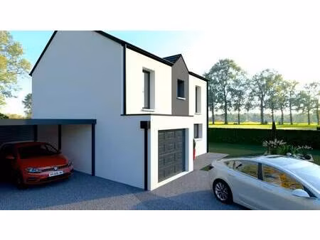 terrain avec maison neuve à vendre