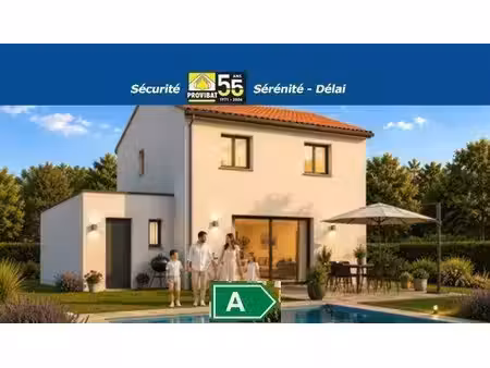 terrain avec maison neuf à vendre