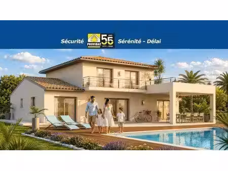 terrain avec maison neuf à vendre