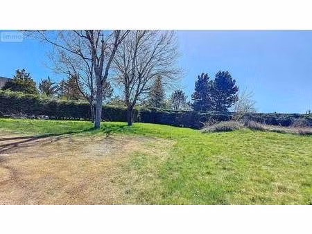 terrain constructible à vendre