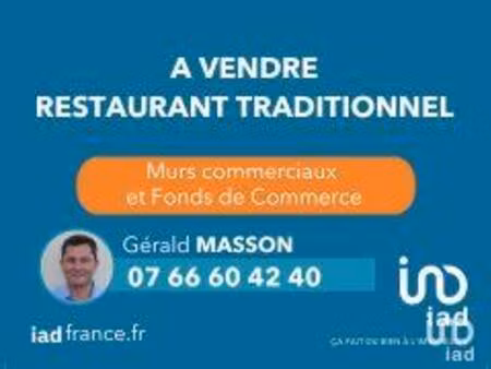 vente restaurant 62 m²