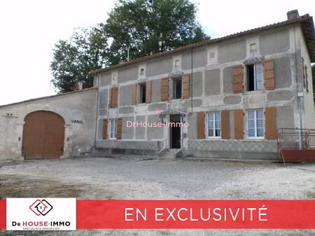 charentaise avec dependances a berneuil