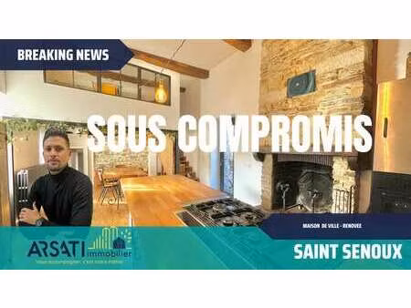 vente maison à saint-senoux (35580) : à vendre / 108m² saint-senoux