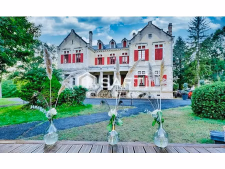 vente château 12 pièces 464 m² à bernos-beaulac (33430)  899 000 €