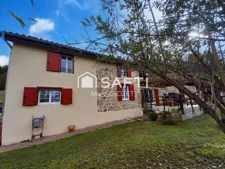 monts du beaujolais maison ancienne avec un grand terrain