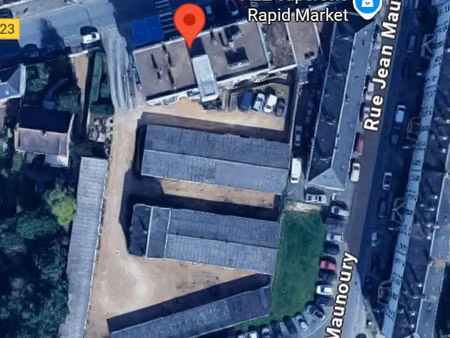 parking de 71 boxs + maison t4 à rénover à luce