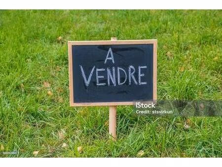 terrain constructible à vendre