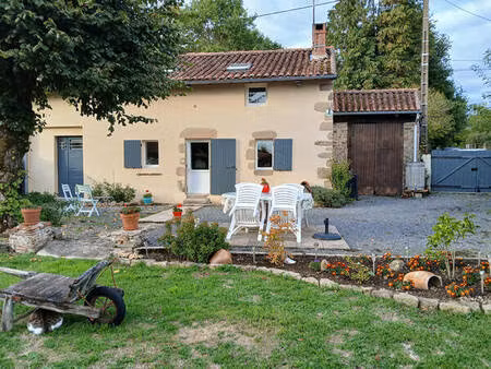 87140 nantiat - maison en pierres de 90 m²  à vendre