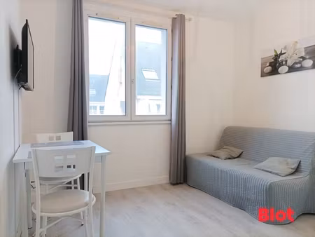 opportunité investisseur : studio équipé au cœur de saint-nazaire