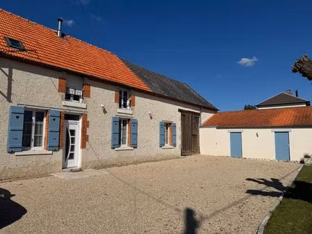 à vendre – maison ancienne de charme avec grange aménageable – mareau-aux-prés
