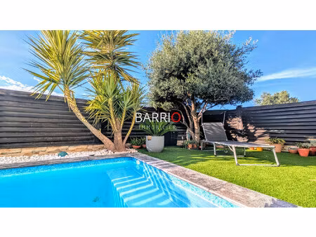 villelongue-dels-monts : villa recente de type 4 avec piscine