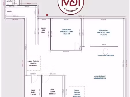 la gaude (06610) local/bureaux/ espace co-working