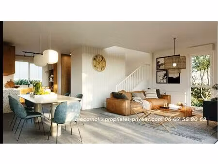 maison 4 pièces sur 2 niveaux avec garage