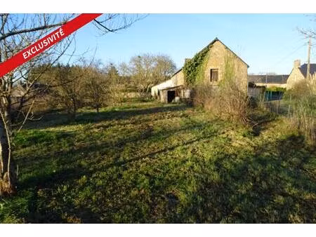 maison en pierres à rénover terrain environ 1000m²