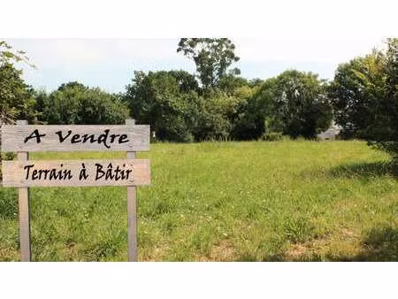 vente terrain à bouin (85230) : à vendre / 759m² bouin