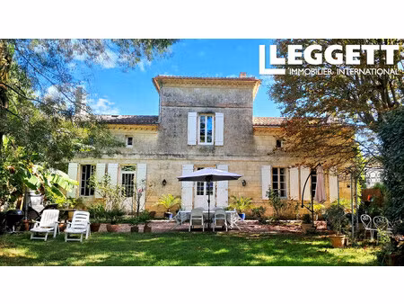 achat maison 9 pièces 230m² plassac 33390