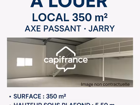 local professionnel à louer baie mahault 3 pièce(s) 350m2 7 020€/mois ht/hc