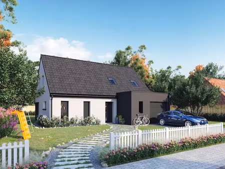 vente maison neuve 5 pièces 121.25 m² à saint-hymer (14130)  255 000 €