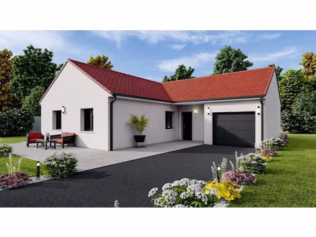vente maison neuve 4 pièces 90 m² à saint-vincent-bragny (71430)  198 295 €