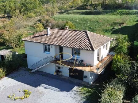 villa rénovée avec studio et terrain - les vans - sud ardèche