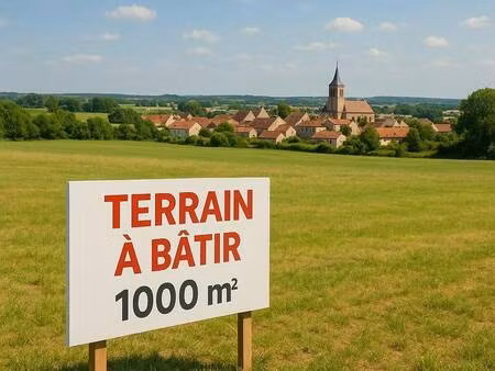 terrain constructible à vendre