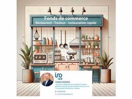 vente restaurant 105 m²