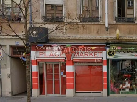 location commerce 50 m² à lyon 7 (69007)
