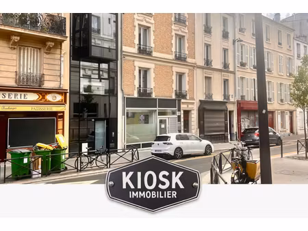 à vendre - murs local commercial idéal cabinet médical  paramédical ou bureaux - paris 13e
