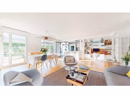 magnifique appartement traversant 110m2 avec terrasses et jardin sud 100m2