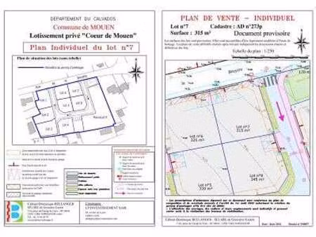 vente terrain à mouen (14790) : à vendre / mouen