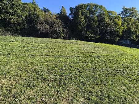 terrain constructible viabilisé à vendre