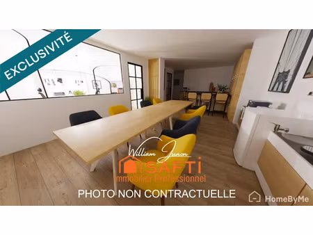 vente locaux professionnels 172 m² à firminy (42700)  149 000 €