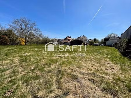 terrain constructible à vendre