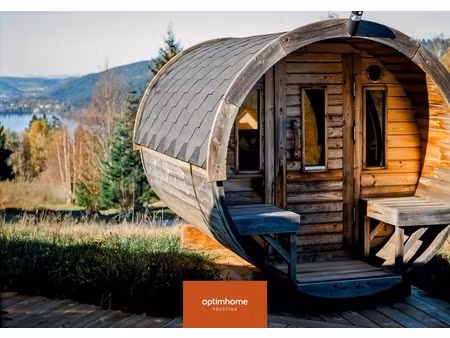 chalet 8 personnes vue lac  fourni meublé