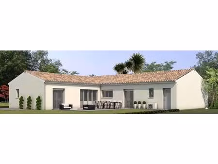 terrain avec maison neuve à vendre