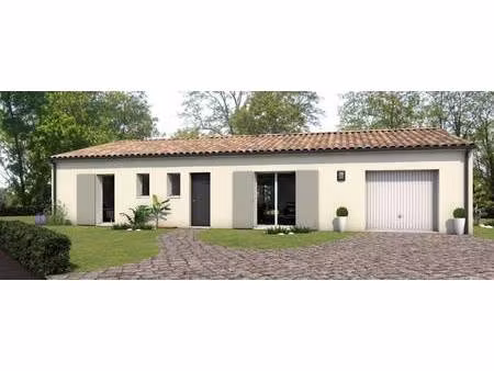 terrain avec maison neuve à vendre